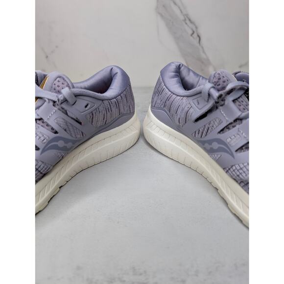 Saucony Ride ISO Womens Running Shoes - US 8 Violet Purple White S10444-41 - Picture 3 of 11